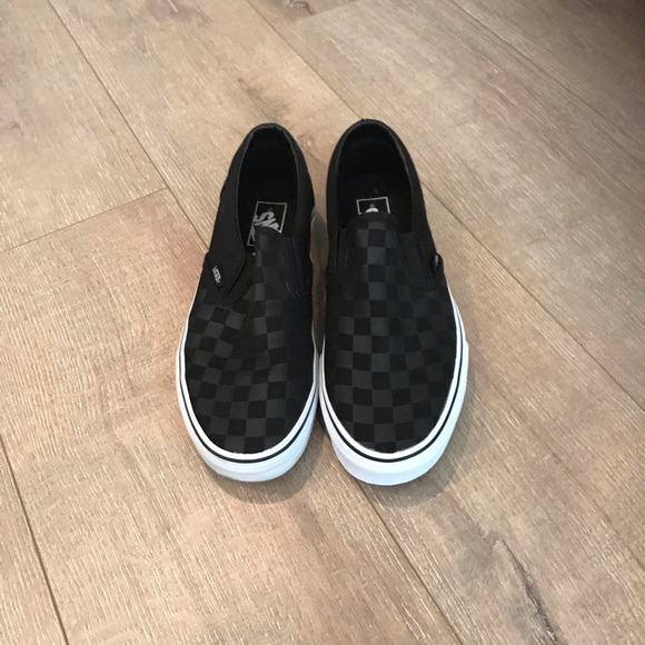 Vans Shoes - Vans Checkered Slip Ons